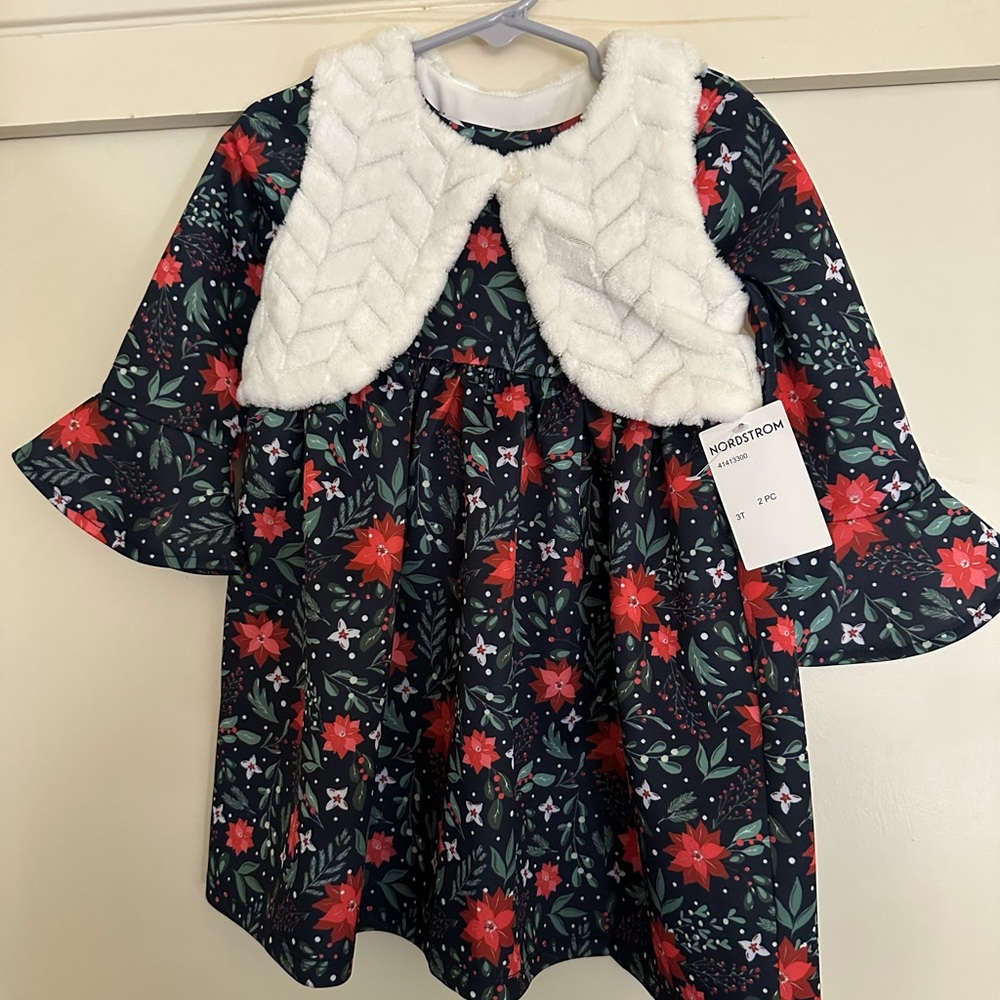 New with tags size 3T Nordstrom dress